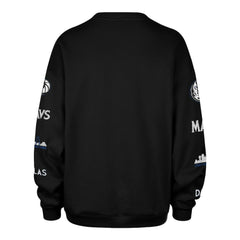 Dallas Mavericks '47 Women's 2025/26 City Edition Go Big Oversized Sweatshirt Black - 47 brand