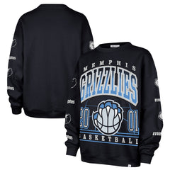 Memphis Grizzlies '47 Women's 2025/26 City Edition Go Big Oversized Sweatshirt Navy - 47 brand