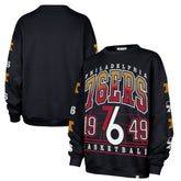 Philadelphia 76ers '47 Women's 2025/26 City Edition Go Big Oversized Sweatshirt Navy - 47 brand