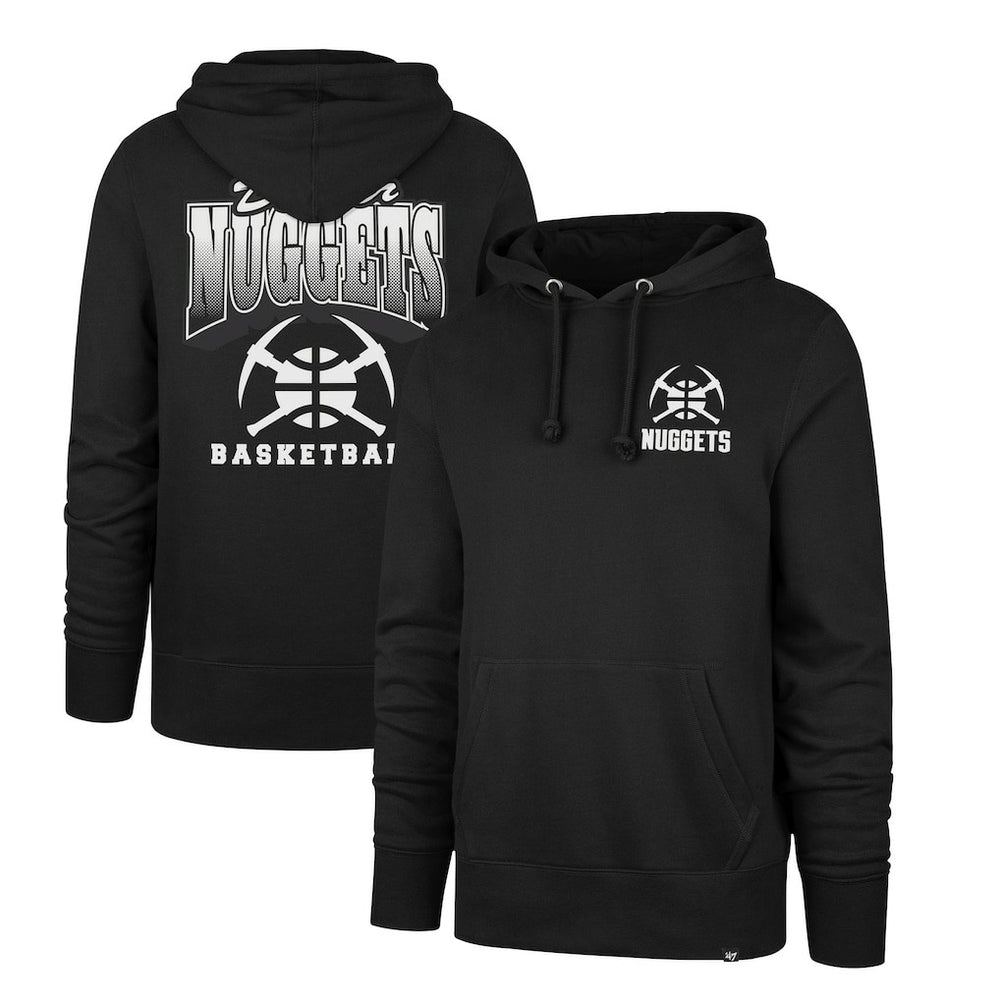 Denver Nuggets '47 2025/26 City Edition Jab Step Headline Hoodie Black - 47 brand outlet