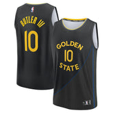 Jimmy Butler III Golden State Warriors Fast Break Replica Player Jersey Statement Editi- Black - Fanatics