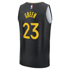 Draymond Green Golden State Warriors Fast Break Replica Player Jersey Statement Editi- Black - Fanatics
