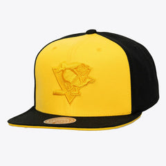 Pittsburgh Penguins Mitchell & Ness Color Pop Snapback Hat - Gold/Black | US 202986765