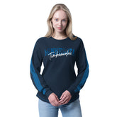 Minnesota Timberwolves G-III 4Her by Carl Banks Women's Advantage Tri-Blend Long Sleeve T-Shirt Navy