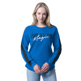 Orlando Magic G-III 4Her by Carl Banks Women's Advantage Tri-Blend Long Sleeve T-Shirt Blue