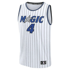 Jalen Suggs Orlando Magic Fast Break Replica Jersey White Association Edition - Fanatics