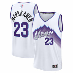 Lauri Markkanen Utah Jazz Youth Fast Break Replica Jersey Association Edition White - Fanatics