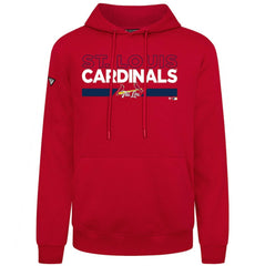 St. Louis Cardinals Levelwear City Connect Podium No Hitter Pullover Hoodie - Red Hoodies