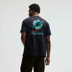 Miami Dolphins 2025 Rivalries Collection Essential Max90 T-Shirt - Pitch Blue T-shirts