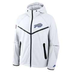 Buffalo Bills 2025 Rivalries Collection Tech Raglan Full-Zip Jacket - White Jackets