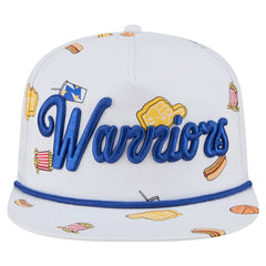 Golden State Warriors Team Cheer Rope 19TWENTY Adjustable Hat White - New Era outlet