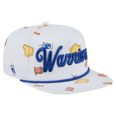 Golden State Warriors Team Cheer Rope 19TWENTY Adjustable Hat White - New Era outlet