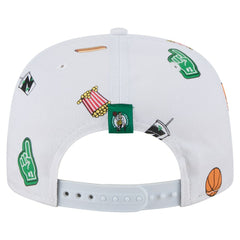 Boston Celtics Team Cheer Rope 19TWENTY Adjustable Hat White - New Era
