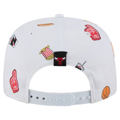 Chicago Bulls Team Cheer Rope 19TWENTY Adjustable Hat White - New Era outlet