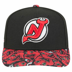 New Jersey Devils New Era Mascot Visor 9SEVENTY Adjustable Hat - Black | US 202989679