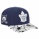Toronto Maple Leafs New Era Mascot Visor 9SEVENTY Adjustable Hat - Blue | US 202989683