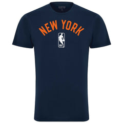 New York Knicks Sportiqe Unisex Bingham T-Shirt Navy