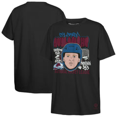 Nathan MacKinnon Colorado Avalanche Mitchell & Ness Youth Caricature T-Shirt - Black | US 202995904