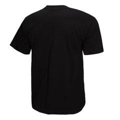 Tampa Bay Buccaneers Women's 50th Anniversary Shield Oversized Boyfriend T-Shirt - Black T-shirts
