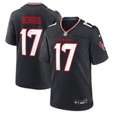 Braxton Berrios Houston Texans Team Game Jersey - Navy Jerseys