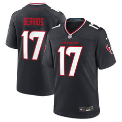 Braxton Berrios Houston Texans Team Game Jersey - Navy Jerseys