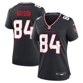 Justin Watson Houston Texans Women's Team Game Jersey - Navy Jerseys