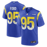 Poona Ford Los Angeles Rams Team Game Jersey - Royal Jerseys