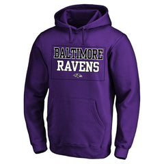 Baltimore Ravens Big & Tall Fleece Hoodie - Purple Hoodies