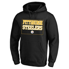 Pittsburgh Steelers Big & Tall Fleece Hoodie - Black Hoodies