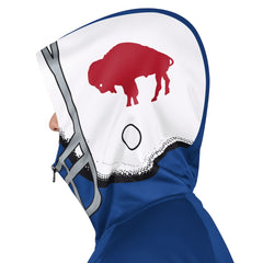 Buffalo Bills Pro Player Retro Helmet Full-Zip Hooded Track Jacket - Royal/Red Jackets