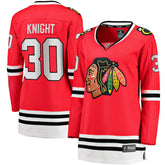 Spencer Knight Chicago Blackhawks Fanatics Women's Home Breakaway Player Jersey - Red | US 202999982