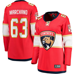 Brad Marchand Florida Panthers Fanatics Women's Home Breakaway Player Jersey - Red | US 203000005
