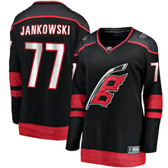 Mark Jankowski Carolina Hurricanes Fanatics Women's Home Breakaway Player Jersey - Black | US 203000009