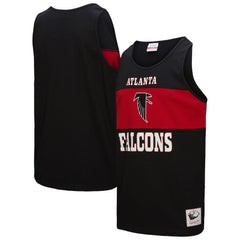 Atlanta Falcons Retro Colorblock Tank Top - Black Tops