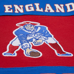 New England Patriots Retro Colorblock Tank Top - Royal Tops