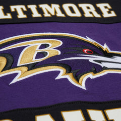 Baltimore Ravens Retro Colorblock Tank Top - Black Tops