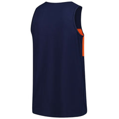 Chicago Bears Retro Colorblock Tank Top - Navy Tops