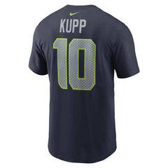 Cooper Kupp Seattle Seahawks Player Name & Number T-Shirt - College Navy T-shirts