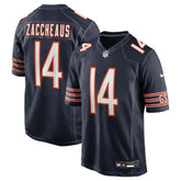 Olamide Zaccheaus Chicago Bears Team Game Jersey - Navy Jerseys