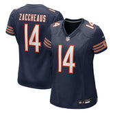 Olamide Zaccheaus Chicago Bears Women's Team Game Jersey - Navy Jerseys