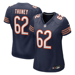 Joe Thuney Chicago Bears Women's Team Game Jersey - Navy Jerseys