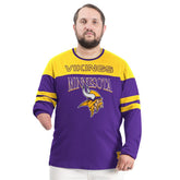 Minnesota Vikings G-III Sports by Carl Banks Adaptive Outlast Long Sleeve T-Shirt - Purple/Gold T-shirts