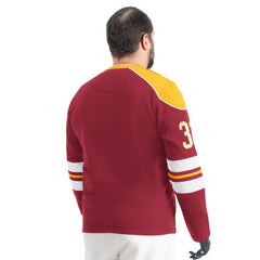 Washington Commanders G-III Sports by Carl Banks Adaptive Lord Stanley Crewneck Sweatshirt - Burgundy Sweatshirts