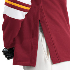 Washington Commanders G-III Sports by Carl Banks Adaptive Lord Stanley Crewneck Sweatshirt - Burgundy Sweatshirts