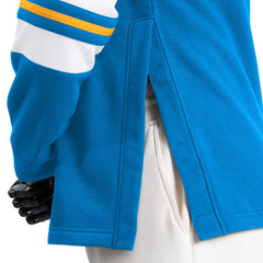 Los Angeles Chargers G-III Sports by Carl Banks Adaptive Lord Stanley Crewneck Sweatshirt - Powder Blue Sweatshirts