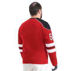 Atlanta Falcons G-III Sports by Carl Banks Adaptive Lord Stanley Crewneck Sweatshirt - Red Sweatshirts