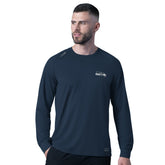 Seattle Seahawks MSX by Michael Strahan Forward Long-Sleeve T-Shirt - Navy T-shirts