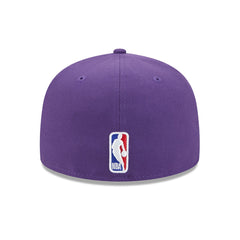 Los Angeles Lakers Jersey Hook Statement Edition 59FIFTY Fitted Hat Purple - New Era