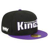 Sacramento Kings Statement Edition Jersey Hook 59Fifty Fitted Hat Black - New Era