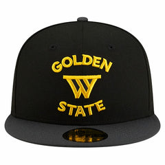 Golden State Warriors Statement Edition Jersey Hook 59Fifty Fitted Hat Black - New Era